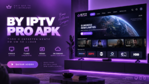 BY IPTV Pro APK Android TV kurulum ve kullanım ekranı